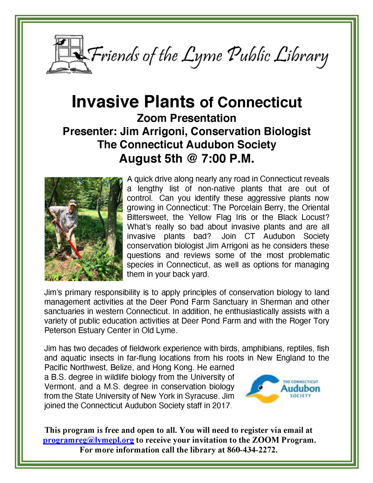 Invasive Plants of Connecticut Lyme Land Conservation Trust