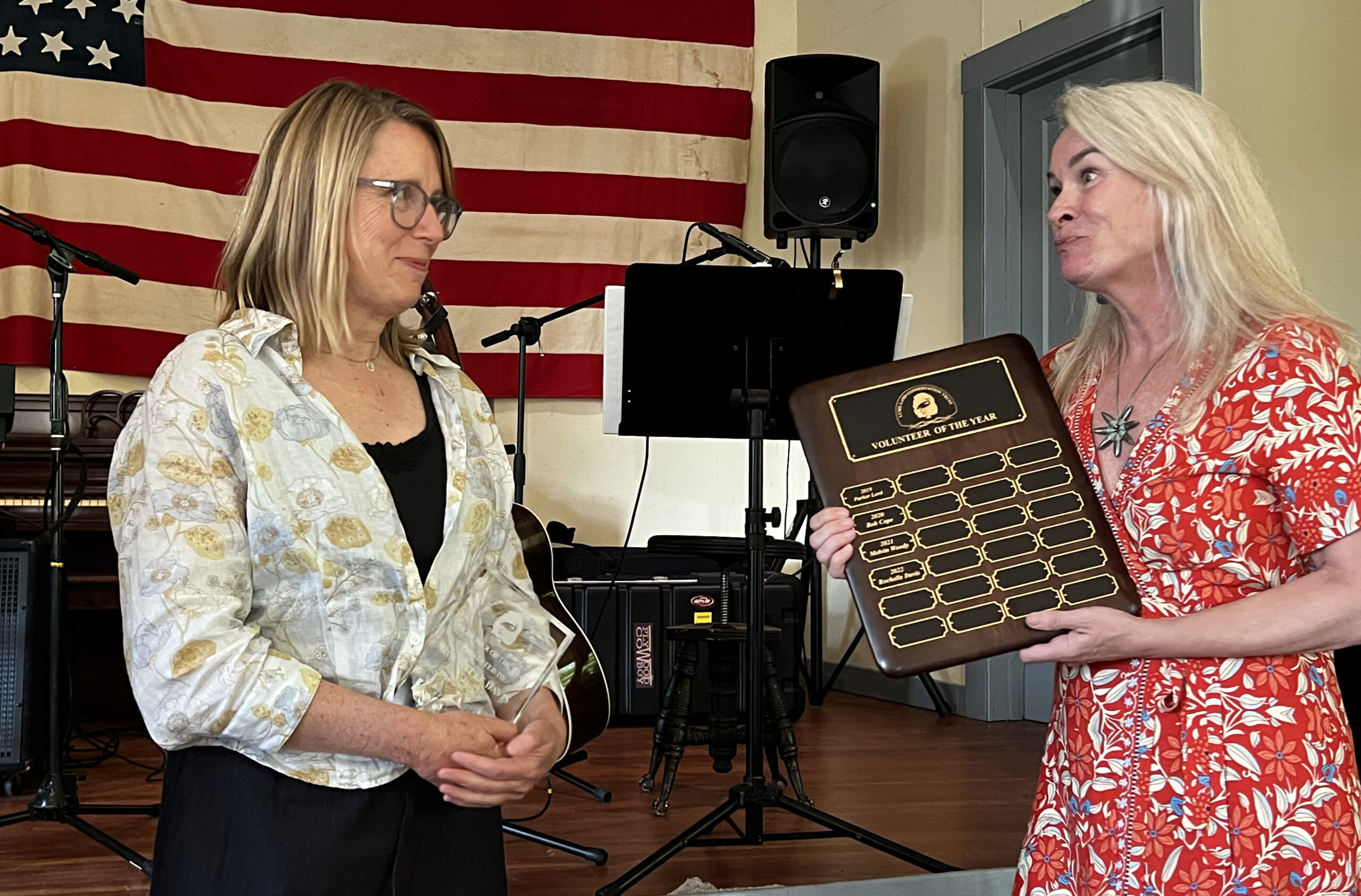 Read more about the article 2022 Lyme Land Trust Volunteer of the Year is Rochelle Davis