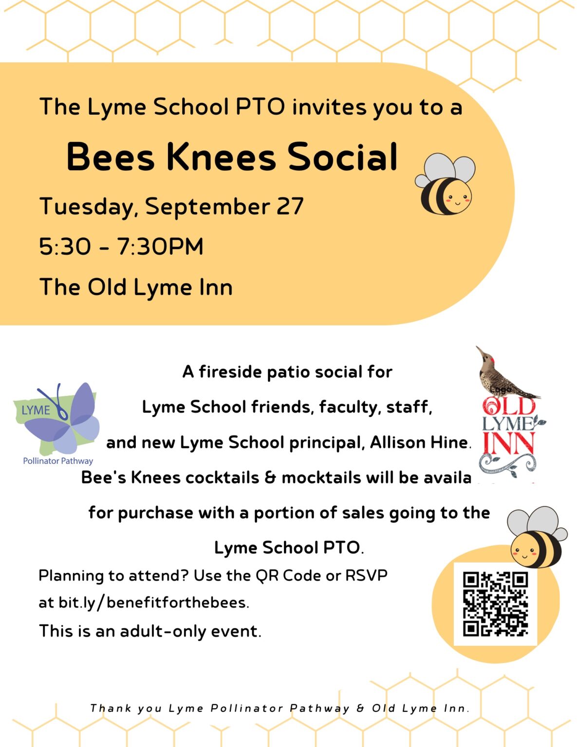 Bees Knees Social Lyme Land Conservation Trust