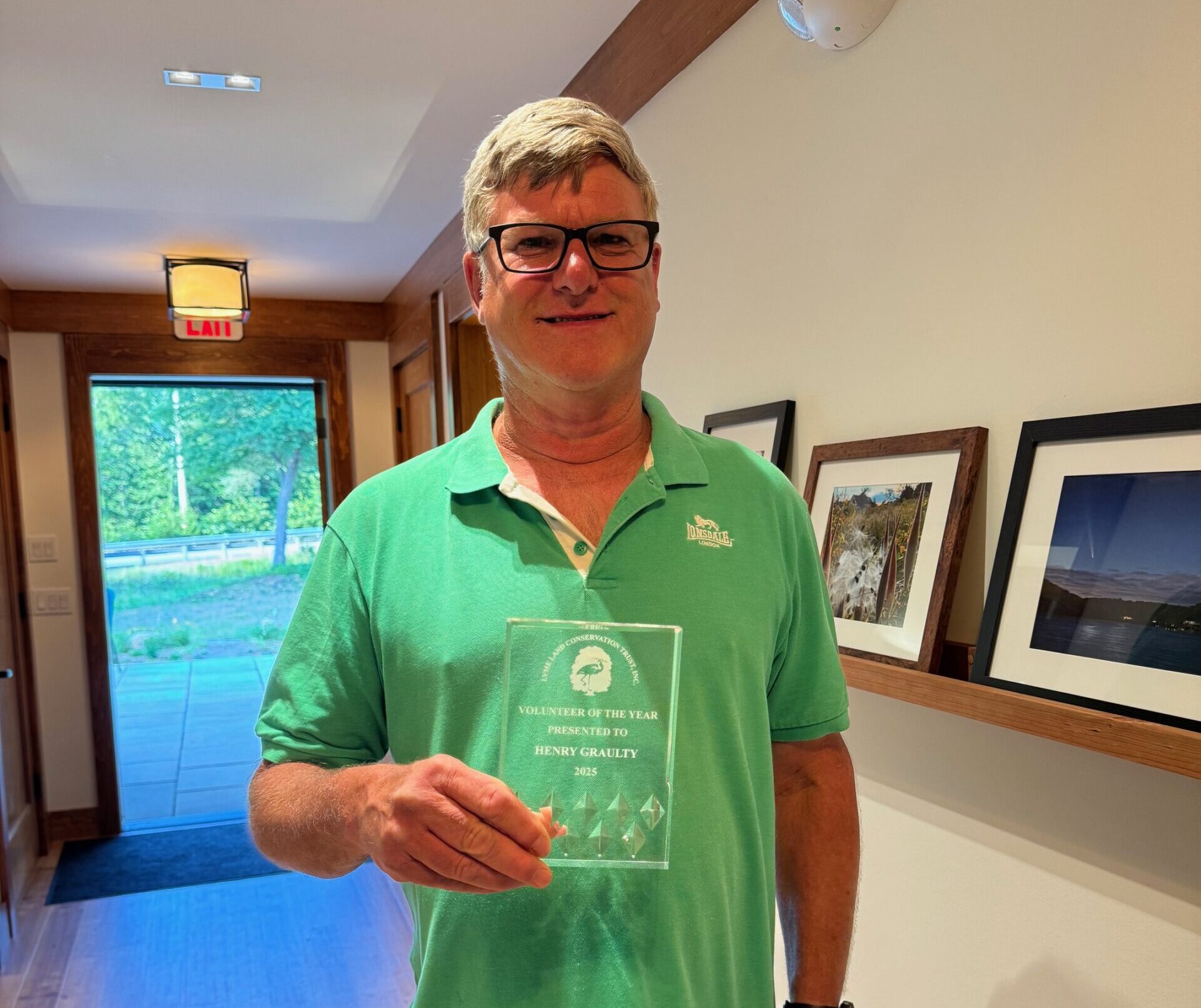 Read more about the article Henry Graulty is 2025 Volunteer of the Year